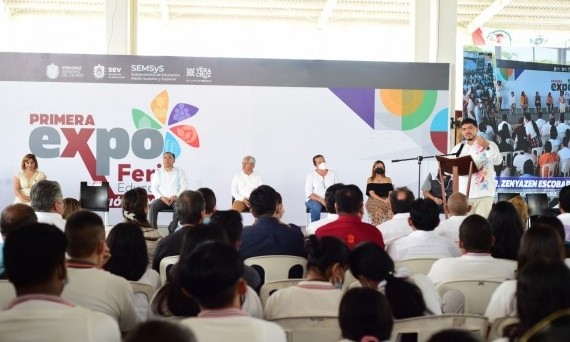 Expo Feria Educativa Región Olmeca reunió a más de 10 mil jóvenes: SEV