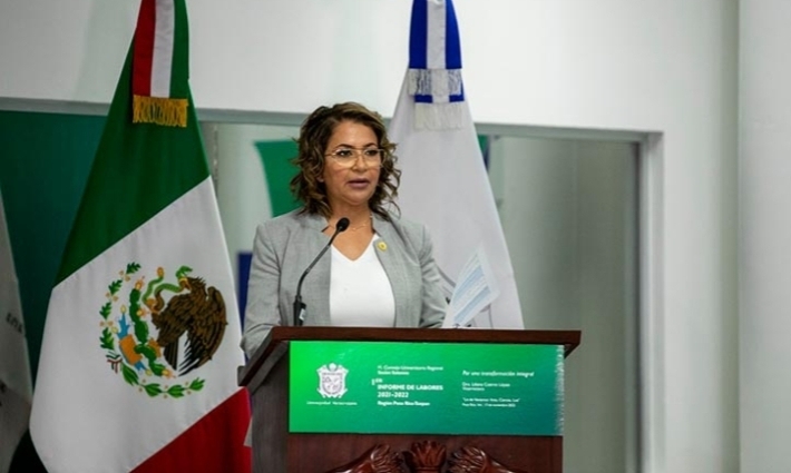 Vicerrectora de Poza Rica-Tuxpan presentó Primer Informe de Labores