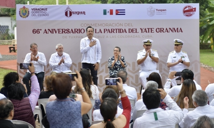 A Cuba y Veracruz los unen lazos de hermandad y lucha por la transformación: Cuitláhuac García