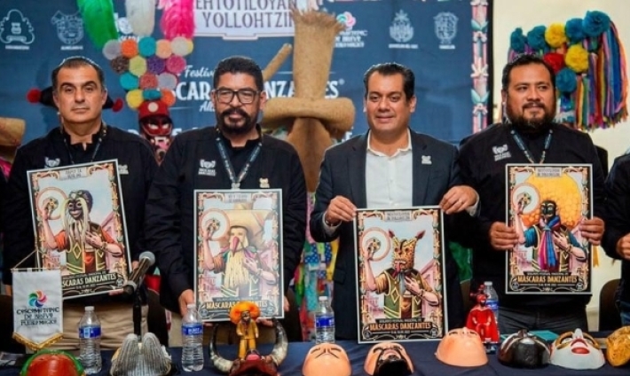Invita Sergio Gutiérrez Luna al Festival de Máscaras Danzantes en Coscomatepec