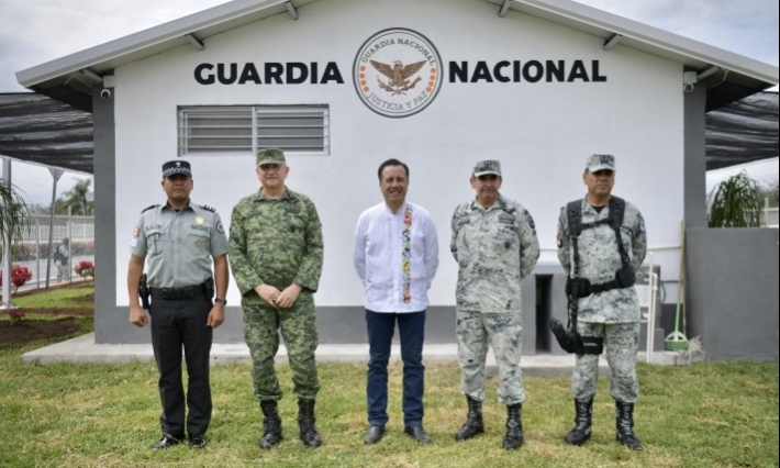 En Veracruz agradecemos y queremos siempre el apoyo de la Guardia Nacional: Gobernador