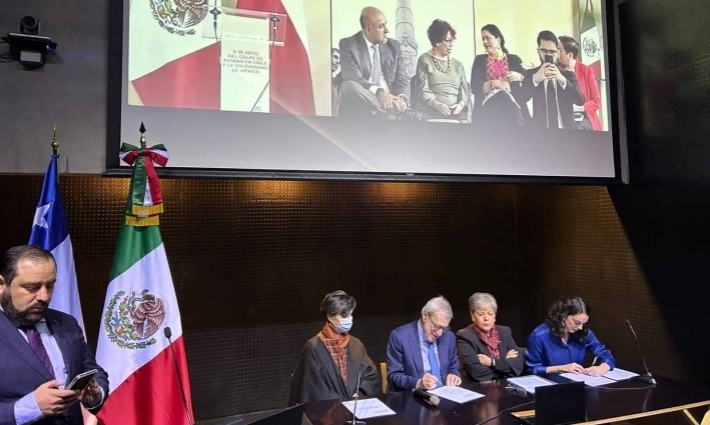 México es reconocido por su solidaridad con Chile durante el golpe de estado de 1973