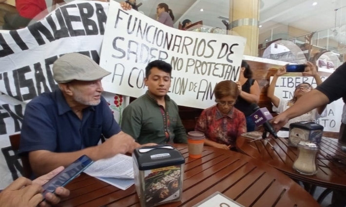 Cafetaleros demandan al gobierno federal para agilizar proceso jurídico que mantiene presos a dirigentes cafetaleros