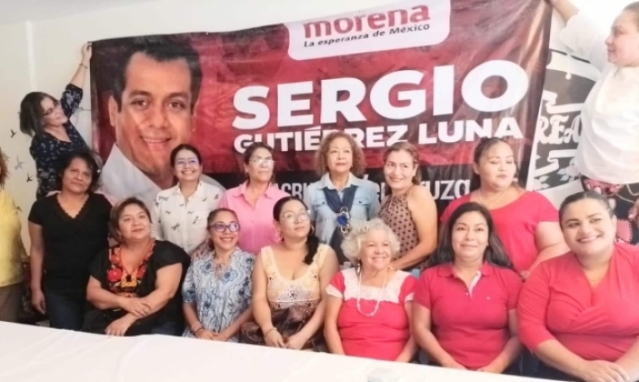De nuestra cuenta corre que Sergio Gutiérrez será nuestro gobernador: advierten mujeres del sur de Veracruz