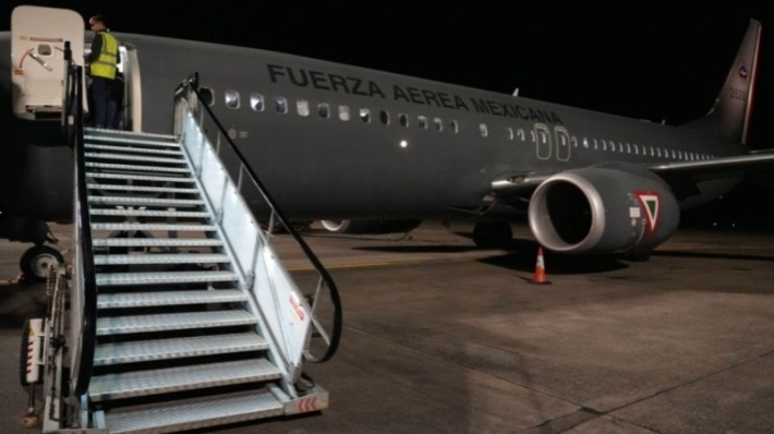 Primer avión de la FAM llega a Tel Aviv para repatriar a ciudadanos mexicanos