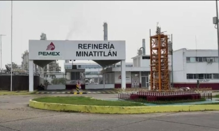 Fuga de sustancias peligrosas en refinería Lázaro Cárdenas de Minatitlán