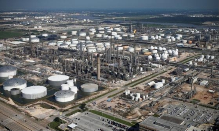 Operaciones de la refinería de Pemex en Deer Park, operan al 80% de su capacidad