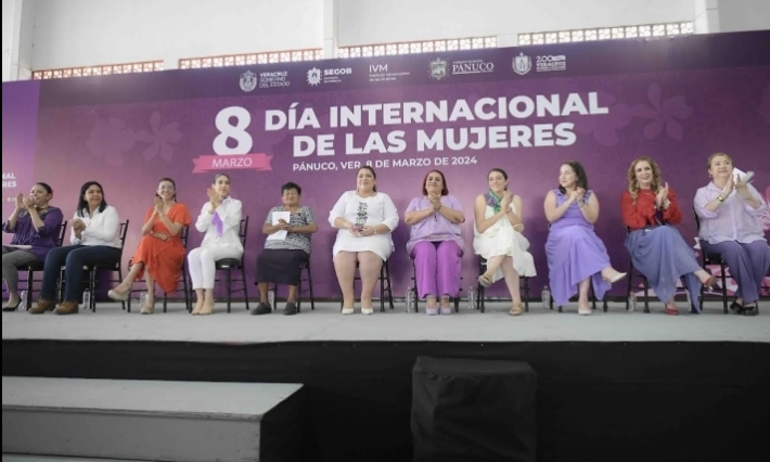 Conmemoran en Pánuco el Día Internacional de las Mujeres