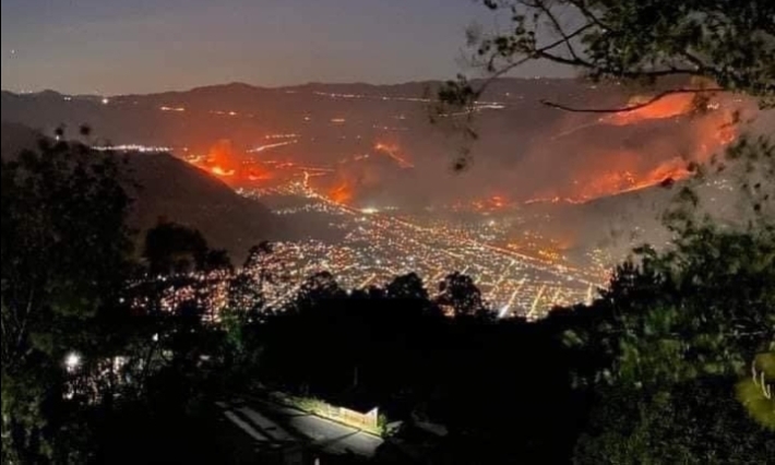 Incendios en el valle de Orizaba podrían haber sido causados por quema agrícola no autorizada