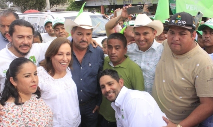 Refuerza Partido Verde a Rocío Nahle en el Norte de Veracruz