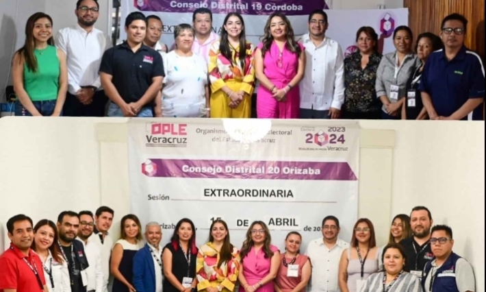 OPLE Veracruz realiza visitas a los Consejos Distritales previo a la Jornada Electoral del 2 de junio
