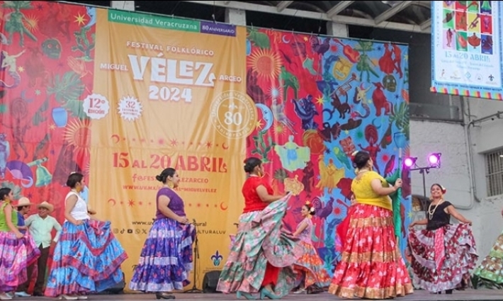 UV realiza 12º Festival Folklórico de Veracruz “Miguel Vélez Arceo”