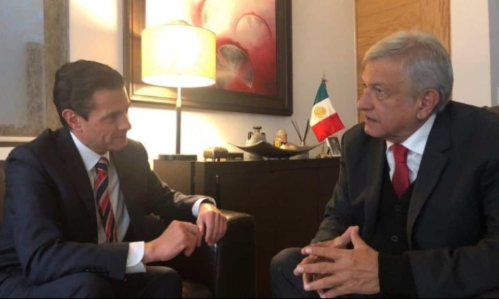 López Obrador reconoce reuniones con Peña Nieto después de elección de 2018