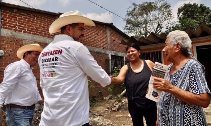 Zenyazen Escobar: un candidato que camina con la gente hacia el futuro del Distrito 16
