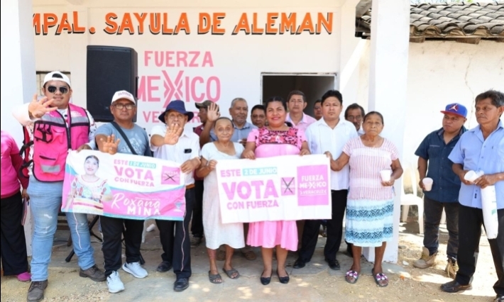 Con empatía, corazón y fuerza, trabajaremos por un Veracruz más justo para todos: Roxana Mina