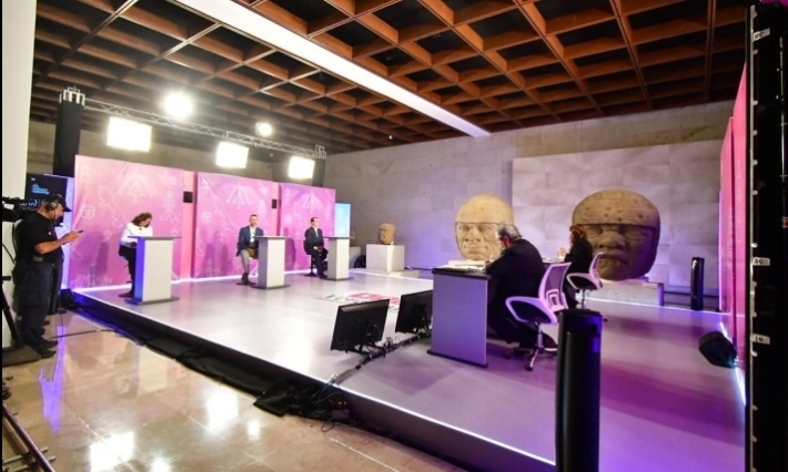 Rompe récord de audiencia el Primer Debate a la Gubernatura 2024 del OPLE Veracruz