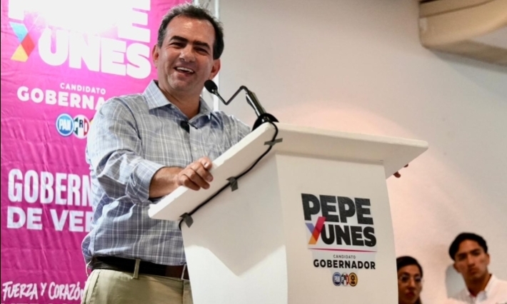 Infraestructura, seguridad y agua para el sur de Veracruz, propone Pepe Yunes