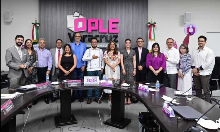 INE y OPLE Veracruz trabajan para Elección Concurrente del 2 de junio
