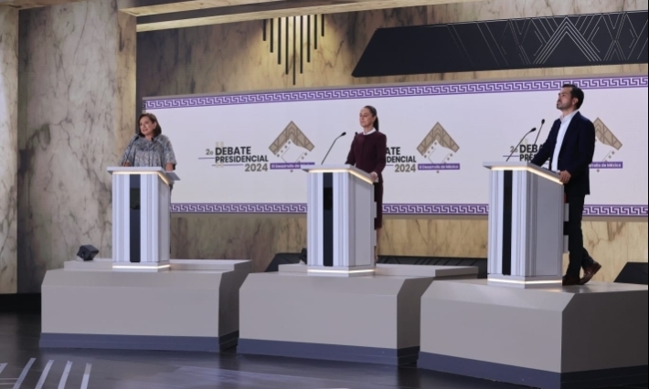 Eliminan el formato “cara a cara” del tercer debate presidencial