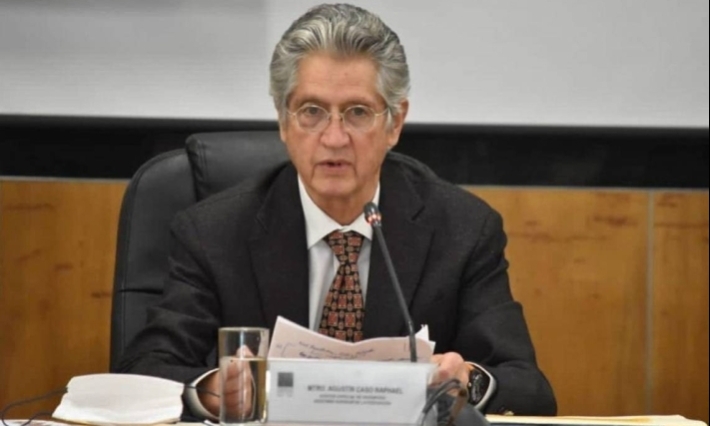 Juez concede suspensión provisional al exauditor Agustín Caso Raphael