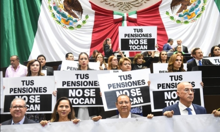 Oposición presentará acción de inconstitucionalidad contra reforma de pensiones