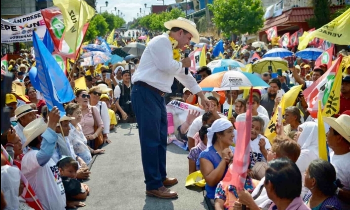 En siete días, Veracruz retomará el rumbo que la gente quiere: Pepe Yunes