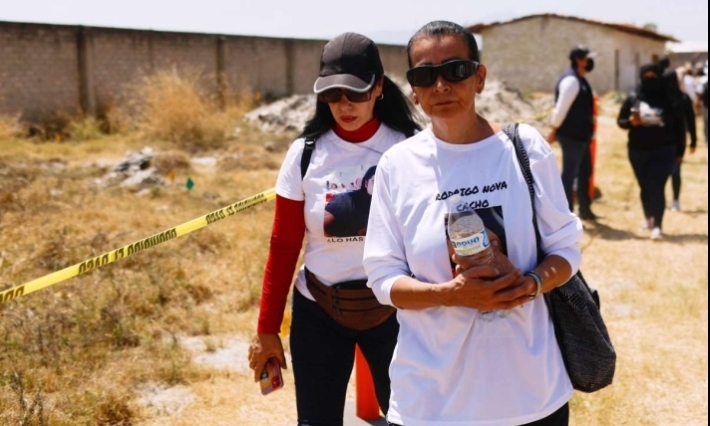 Regresan colectivos de Búsqueda al Rancho Izaguirre