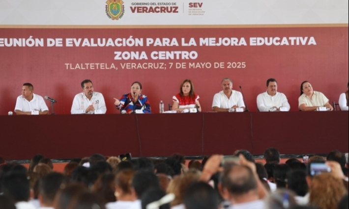 Evalúan avances educativos, Gobierno de Veracruz y comunidad escolar