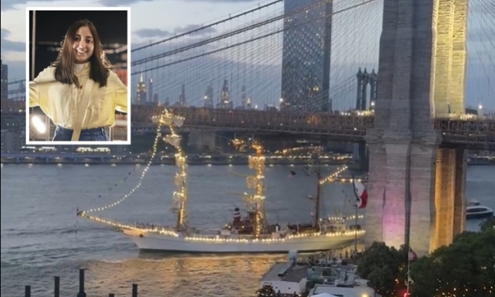 Muere cadete xalapeña en accidente del Buque Cuauhtémoc en Nueva York