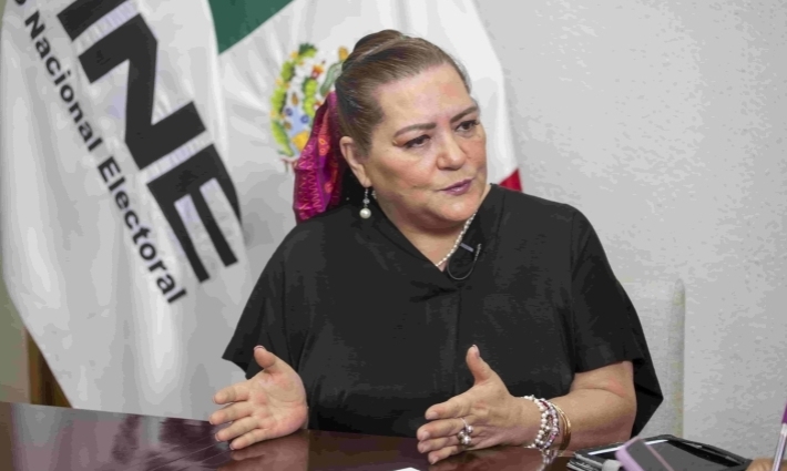 Poca participación en elección judicial no será responsabilidad del INE: Guadalupe Taddei