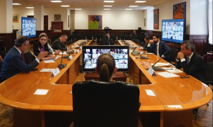 Sheinbaum dialoga con empresarios del acero y aluminio por aranceles de EU