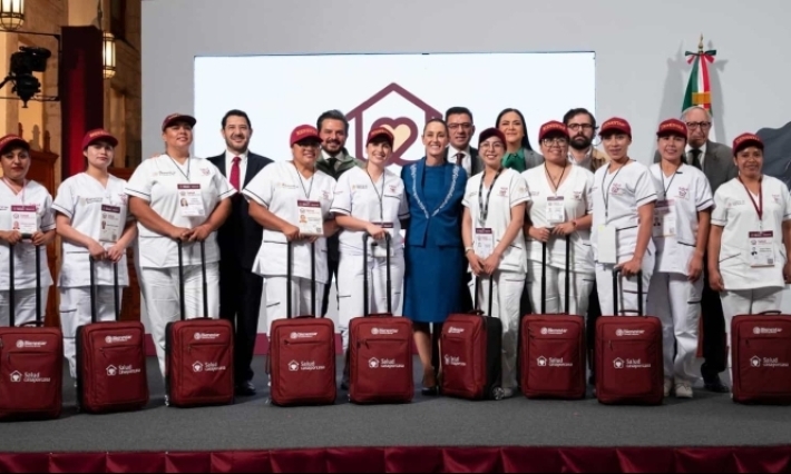 Lanza Claudia Sheinbaum programa “Salud Casa por Casa” en Tlaxcala
